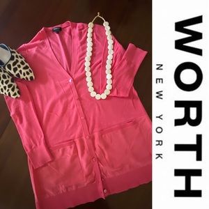 Worth NY Coral Twin Set - S